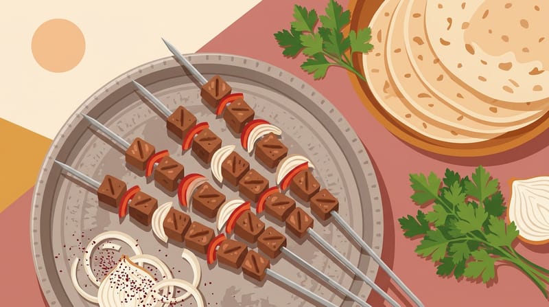 Liver Kebab