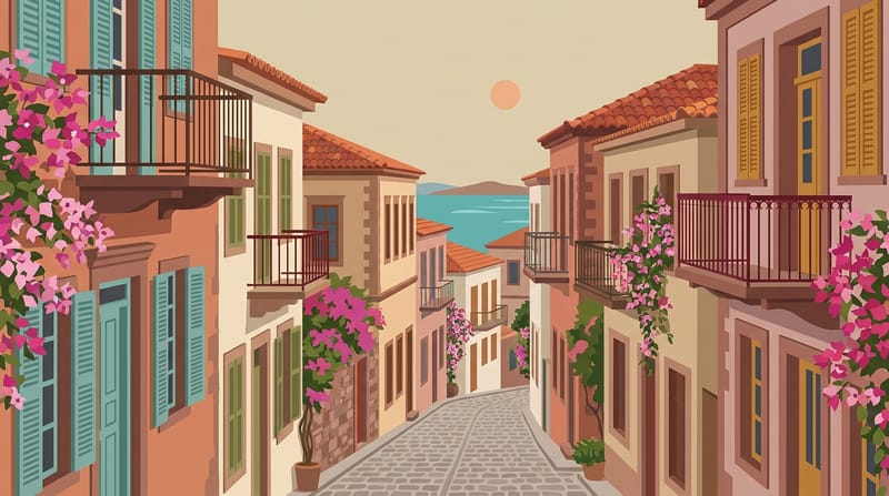 Cunda Historic Streets
