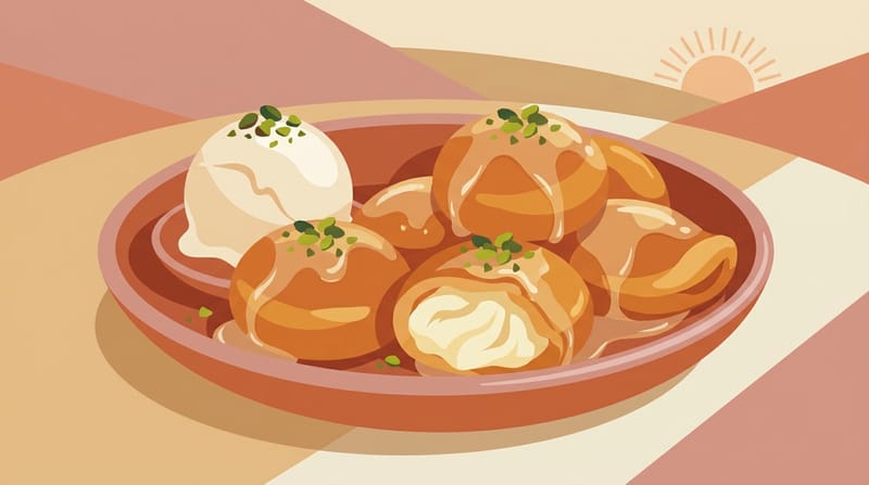 Ayvalık Lor Cheese Dessert