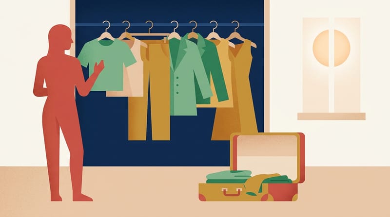 Minimalist Travel Wardrobe: Traveling with Carry-On Luggage