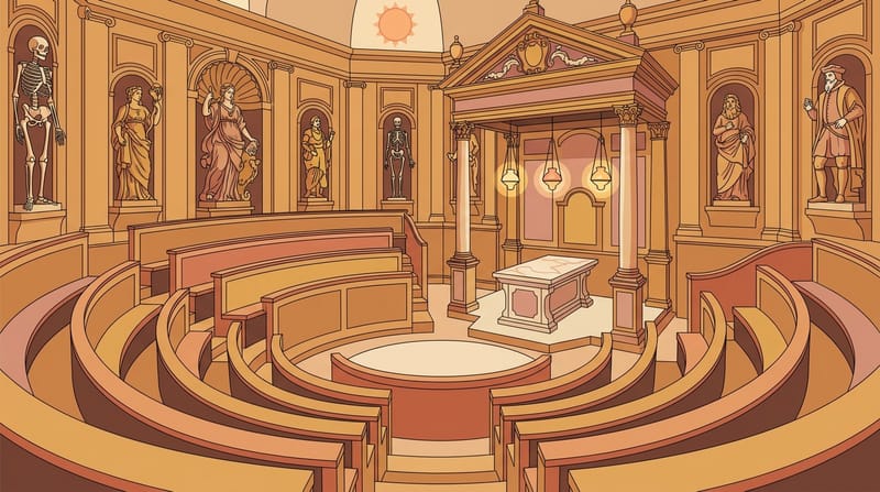 Archiginnasio and Anatomical Theatre