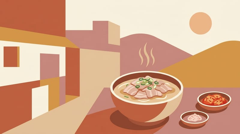 Dwaeji Gukbap (Pork and Rice Soup)