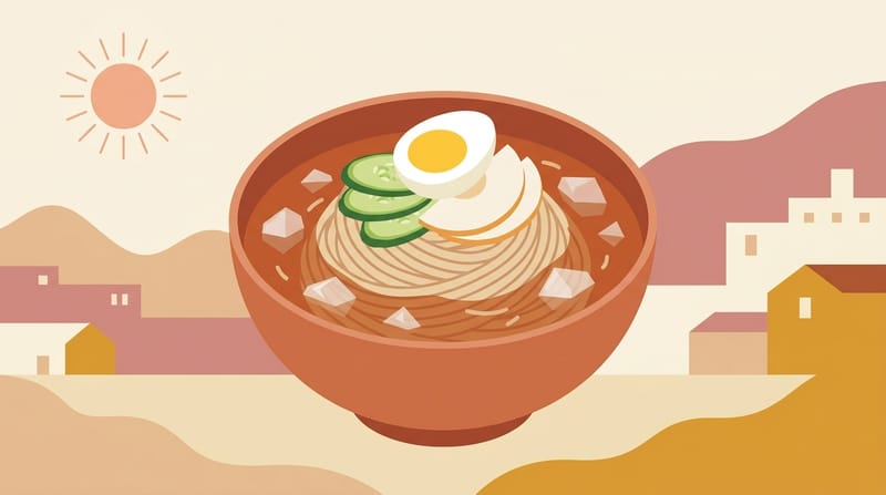 Milmyeon (Cold Wheat Noodles)