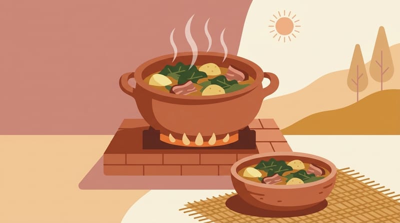 Zelena Menestra (Dubrovnik Green Stew)