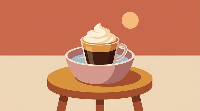 Egg coffee