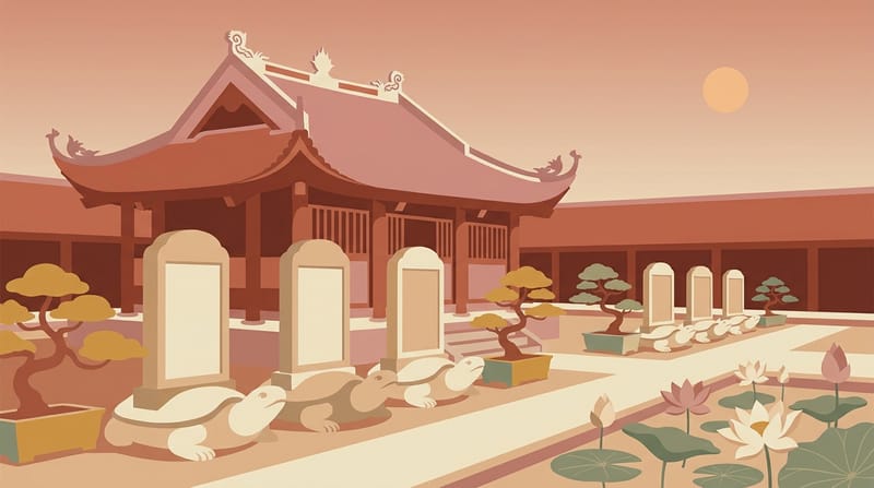Temple of Literature and Quốc Tử Giám