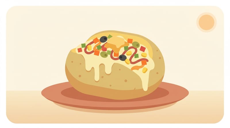 Ortaköy Kumpir (Stuffed Baked Potato)