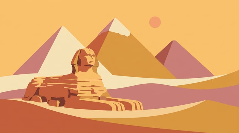 Pyramids of Giza and the Great Sphinx