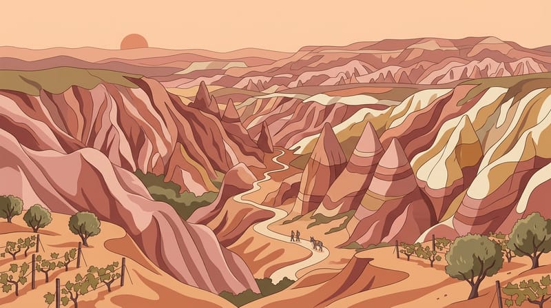 Red and Rose Valleys