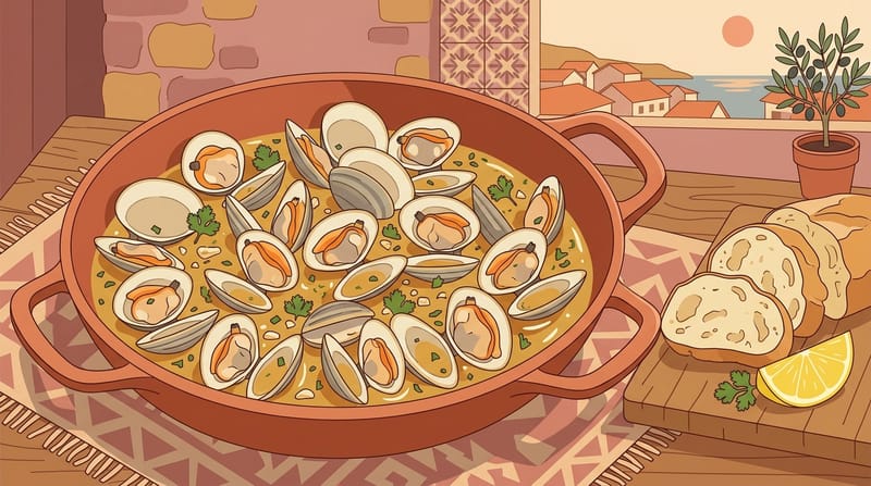 Bulhão Pato-Style Clams