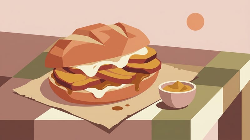 Pork Shank Sandwich