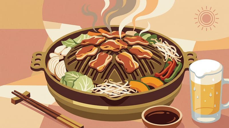 Jingisukan Lamb Barbecue