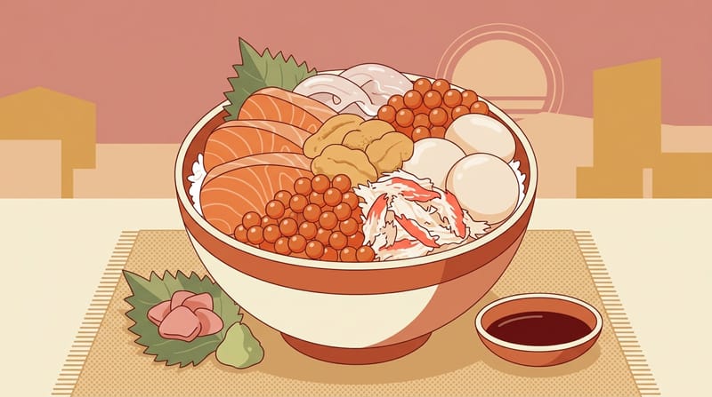 Hokkaido Seafood Donburi