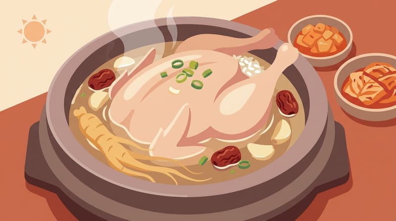 Samgyetang Ginseng Chicken Soup