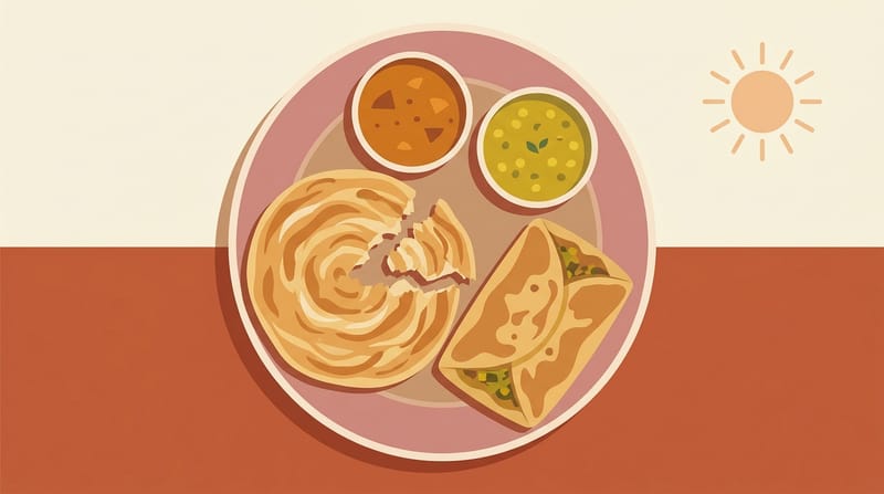 Singapore Zam Zam Roti Prata