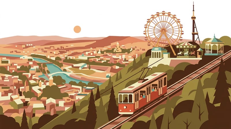 Mtatsminda Park and Funicular
