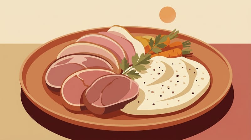 Bollito with Pearà